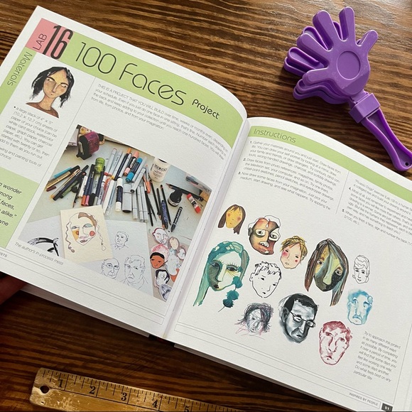 Drawing Lab: 52 Creative Exercises to Make Drawing Fun • Quarry Lab Series Book - Picture 5 of 8